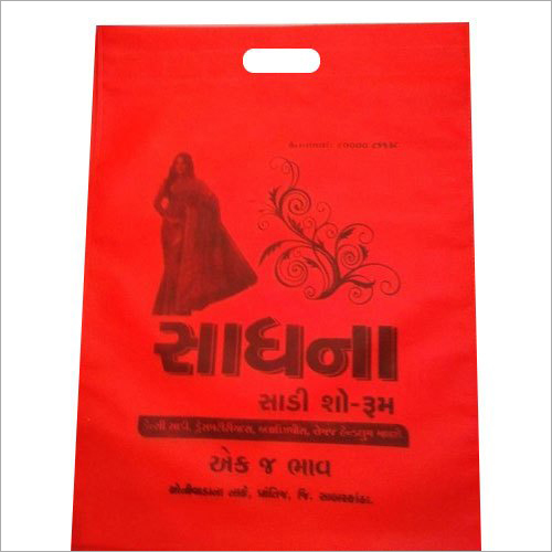 Printed Non Woven D Cut Bag